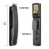 Compatible with Z3 WiFi APP Mobile Phone Remote Unlock with Camera Fingerprint Magnetic Card Password Key Automatic Smart Door Lock (Color : 30) (Hook 24) view 4