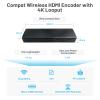 DDMALL H265/264 4K HDMI Encoder HEVC, Video Encoder with HDMI Loopout, Wireless IPTV Encoder Support RTSP SRT RTMP RTMPS HLS UDP, Live Encoder for Facebook Twitch YouTube and More (HEC-20) view 2