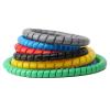 ELLANA Spiral Protector 1 Meter Winding Cable Wire Organizer 8mm 10mm 14mm 16mm 20mm 25mm Tube Protection Sleeve Spiral Winding Wrap Sleeve Wraps Cable(Black,18mm X 1Meter) view 2
