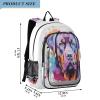 ALAZA Rottweiler Dog School Backpacks Travel Laptop Bag Kids Bookbag for Girls Boys Teens Women Men view 2