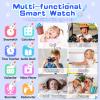4G Kids Smart Watch  Smartwatch for Kids with Call SOS Music Camera Video Alarm Pedometer Calculator Stopwatch Educational Games, Smart Watch Phone with SIM Card for Boys Girls Ages 4-12(Dark Blue) view 3