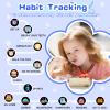 4G Kids Smart Watch  Smartwatch for Kids with Call SOS Music Camera Video Alarm Pedometer Calculator Stopwatch Educational Games, Smart Watch Phone with SIM Card for Boys Girls Ages 4-12(Dark Blue) view 4