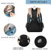 ALAZA Orange Kitten in Blue Bathtub School Backpacks Travel Laptop Bag Kids Bookbag for Girls Boys Teens Women Men view 3