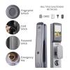 Compatible with Z4 WiFi APP Mobile Phone Remote Unlock with Camera Fingerprint Magnetic Card Password Key Automatic Smart Door Lock (Color : 30) (24) view 3