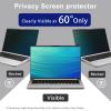 Joyify 13.3 Inch Laptop Privacy Screen Filter for 16:9 Blue Light Filter Widescreen Monitor, Reversible Sides And Blue Light Filter, gray view 3