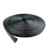 ELLANA Spiral Protector 1 Meter Spiral Wrapping Cable Sleeve 1mm to 50mm Black Nylon Expandable Wire Sleeving Insulated Braid Mesh Tube Wraps Cable(12mm Inside Diameter) view 1
