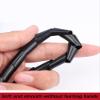 ELLANA Spiral Protector 1 Meter Computer Line Spiral Protection Sleeve Winding Pipe Wire Cable Manager 3mmm 4mm to 10mm Bundle Management Winding Wraps Cable(10mm Inside Diameter), Black view 2