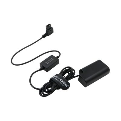 Alvins Cables DMW-DCC16 DMW-BLJ31 Dummy Battery to D-tap DC Coupler Power Cable for Panasonic Lumix S1 S1M S1R S1RM S1H Mirrorless Cameras