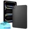 Puxicu for iPad Pro 11 Inch Case M4(2024, 5th Generation), Slim Design Matte TPU Rubber Soft TPU Protective Cover for New iPad Pro 11 Inch M4 2024 5th Gen, Black view 2