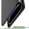 Puxicu for iPad Pro 11 Inch Case M4(2024, 5th Generation), Slim Design Matte TPU Rubber Soft TPU Protective Cover for New iPad Pro 11 Inch M4 2024 5th Gen, Black view 3
