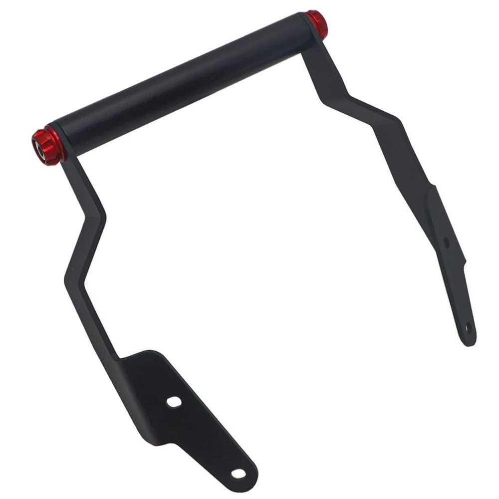 Aluminum Alloy Navigation Bracket, Motorcycle GPS Navigation Bracket Mounting Adapter Holder Front Bar Stand Mobile Phone GPS Holder Compatible with Ho&nda NC750X 2014-2015 NC700X 2012-2014(12mm)