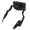 Aluminum Alloy Navigation Bracket, Motorcycle GPS Navigation Bracket Mounting Adapter Holder Front Bar Stand Mobile Phone GPS Holder Compatible with Ho&nda NC750X 2014-2015 NC700X 2012-2014(12mm) view 2
