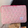 AZURAOKEY Cute Floral Laptop Sleeve Case Bag Kawaii Aesthetic Laptop Sleeve Protective Soft Pad Bag Aesthetic Computer Carrying Case Bag Zipper Cover Compatible with 11"" Notebook, 11 inch-Style C view 2