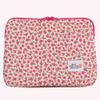 AZURAOKEY Cute Floral Laptop Sleeve Case Bag Kawaii Aesthetic Laptop Sleeve Protective Soft Pad Bag Aesthetic Computer Carrying Case Bag Zipper Cover Compatible with 11"" Notebook, 11 inch-Style C view 4