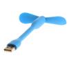 Vdaxvme USB Fan Flexible Portable Fan USB 5V Fan with USB LED Light Lamps for Power Notebook Computer Gadget view 3