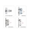 Compatible with Graffiti WiFi Fingerprint Digital Biometric NFC Cerradura Password Inteligente Fechadura Eletronica Smart Door Lock (Color : X7ty-180) view 3