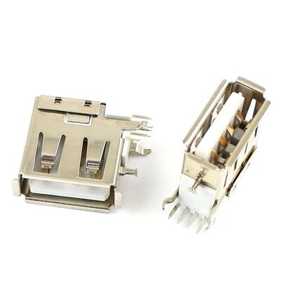 20 Pcs USB Type-A 4 Pin Female Socket Connector for PC