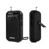 XHDATA D220 Portable Radio AM FM SW Shortwave Receiver Pocket Radio, Black view 1