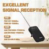 XHDATA D220 Portable Radio AM FM SW Shortwave Receiver Pocket Radio, Black view 3