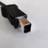 AL-00689703-01 Compatible Servo Drive Debugging Cable Programming Cable Data Cable Download Cable PC Side 9-Hole Serial RS232 Port 3 Meter view 2