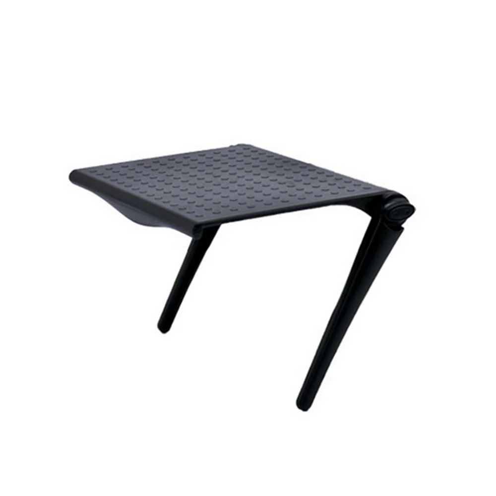 WPTGODGB Storage Rack Computer Monitor Riser Desktop Bracket ABS TV Stand Display Rack Storage Table 16.2x11.2x1.5 cm Storage Bracket(Black)