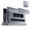 PULWTOP MacBook Pro Air Docking Station, Vertical USB C Laptop Docking Station with M.2 SSD Slot, HDMI 4K@60Hz, 4 USB A/C Max 10Gbps, Ethernet, SD/TF, PD Dock for MacBook/USB-C Win Laptops - Grey view 1