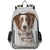 ALAZA Australian Shepherd Wearing Bandana School Backpacks Travel Laptop Bag Kids Bookbag for Girls Boys Teens Women Men view 1