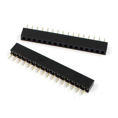 DirectNine Basics 20Pcs 2mm 2.0mm Pitch 1x16 Pin 16 Pin Single Row Straight Female Header Strip