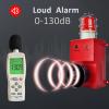 Y DIANS S 80W Industrial Siren Alarm Strobe Outside 130dB Loud Horn Siren Emergency Security Indoor Alarm Speaker Siren Flashing Light for Home Factory Warehouse DC12V view 2