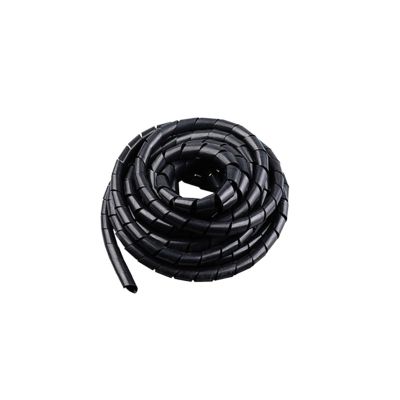 Spiral Protector Spiral Winding Cable Organizer Sheath for Electric Cables Pipe Cover Sleeve 3mm to 10mm Plastic Tape Management Protector Wraps Cable(8MM 3Meter-Black)