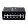 Atroodac 12 Ports Gigabit Mini Ethernet Switch Unmanaged Energy Efficient Network Switch Traffic Optimization Ethernet Splitter IP40 Sturdy Metal Wall-Mount 20Gbps Backplane Bandwidth