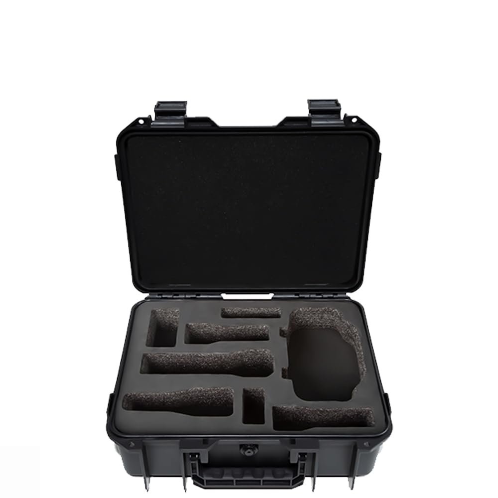 XinGeeek Hard Carrying Case for DJI Avata 2,Portable Hard Bag for DJI Goggles 2 Secure Carrying Box for Motion Controller and More Accessories, Black, Portable Bag