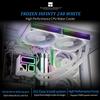 Thermalright Frozen Infinity 240 White Liquid CPU Cooler,Double PWM Fans with 2000RPM,Desktop CPU Aio Cooler,for AM4/AM5&Intel LGA1150/1151/1200/2011/1700/1851,Infinity Mirror PC CPU Water Cooler view 3