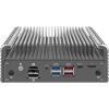 CWWK Micro Firewall Appliance 12th Intel Alder Lake core i3-1215U/i5-1235U/i7-1265U/Pentium Gold 8050, Fanless Mini PC,6X Intel I226-V LAN|2 x USB3.2|M.2 NVMe x4 (Pentium Gold 8050, 16G RAM 512 SSD) view 2