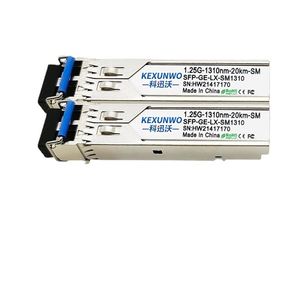 ETURBEV 1.25G Gigabit Single-Mode Dual-Fiber 20km Optical Module SFP-GE-LX-SM1310 Compatible with