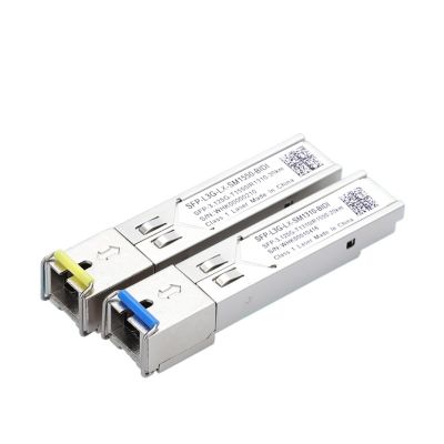 NICGQMQR SFP repeater optical module 2.5/3.125G 1310/1550 10/15/20KMSFP single mode single and dual fiber(3.125G single fiber 20KM SC pair)