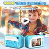 Kids Camera Instant Print, Dinosaur Instant Print Camera for Kids with 1080P Video, 32GB SD Card, 240 Photos, Christmas Birthday Gifts for Boys Girls Ages 3-12 (Blue) view 3