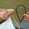 ibasenice 5pcs Elastic Bungee Cords for Outdoor Use Tie Down Straps for Tents Tarps and Cargo Thick and Tear-Resistant Fixing Cords for Camping and Trampolines view 3