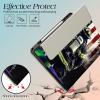 BFDHGQZC Keyboard Case for Samsung Galaxy Tab S9 Plus 12.4 Inch 2023 Model (SM-X810/X816B/X818U) with Pen Holder and Keyboard,360 Degree Rotating Stand Protective Cover,Fire-Fighter view 3