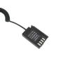 Alvins Cables DMW-DCC17 DMW-BLK22 Dummy Battery to D-tap Power Adapter Coiled Cable for Panasonic Lumix S5 S5II S5K S5C GH6 GH5II G9 G9II Camera view 3
