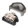 3 Way Power Distribution Block 1x 0/4GA IN 3x 0/4GA OUT Power Distribution Ground Distributor Block for Car Boat RV Audio Amplifier view 1