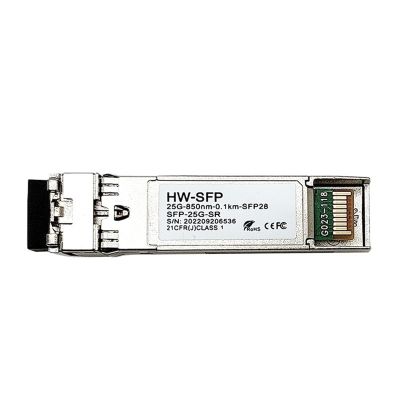 MDWXDOFP 25G Multi-Mode Optical Module SFP-25G-SR Dual Fiber 850nm 100m Single Mode Dual Fiber 20km(25G Multi Mode)