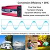 1600W/2200W/2600W/3000W/4000W/5000W/6000W/7000W/8000W Car Power Inverters 12V/24V/48V/60V DC to 110V /230V AC Converter with Dual AC Outlet, Car Cigarette Lighter,3000W-48Vto110V view 3