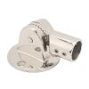 NDNCZDHC Boat Antenna Mount Stainless Steel 180 Degree Adjustable Ratchet Rail Mount Pipe Clamp for Marine Yacht Ship RV view 4