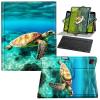 BFDHGQZC Keyboard Case for iPad Pro 12.9 Case (6th/5th/4th/3rd Generation, 2022/2021/2020/2018) with Pen Holder,360 Degree Rotating Stand Protective Cover,Sea Turtle view 1