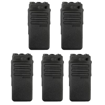 5Pack XPR3300 Repair Housing Case Front Cover Compatible with XPR3300 Handheld Radio