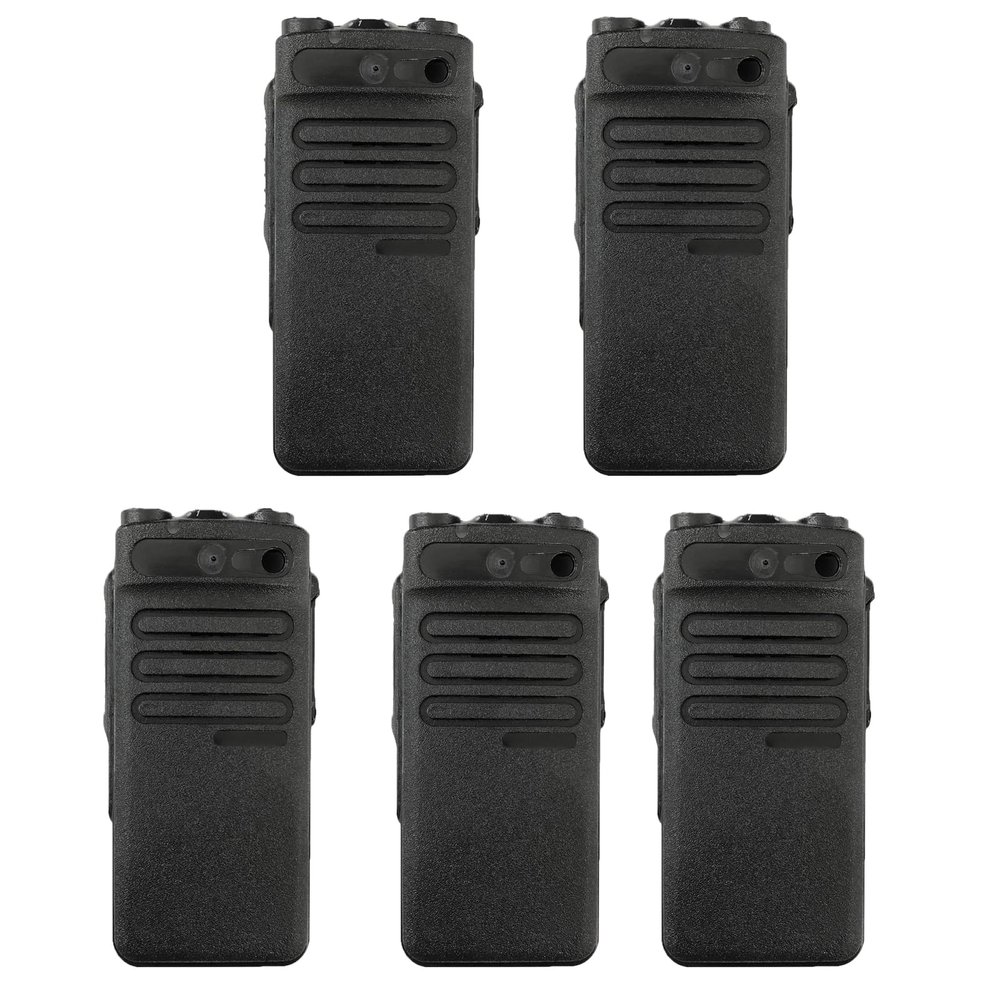 5Pack XPR3300 Repair Housing Case Front Cover Compatible with XPR3300 Handheld Radio