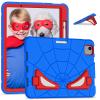 AKABEILA Compatible with Apple iPad Air 11(2024) 11 inch Tablet CaseLightweight Shockproof Rugged Protective Cover with Kickstand for Kids Children Boys Babies Blue Red view 1