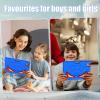 AKABEILA Compatible with Apple iPad Air 11(2024) 11 inch Tablet CaseLightweight Shockproof Rugged Protective Cover with Kickstand for Kids Children Boys Babies Blue Red view 4