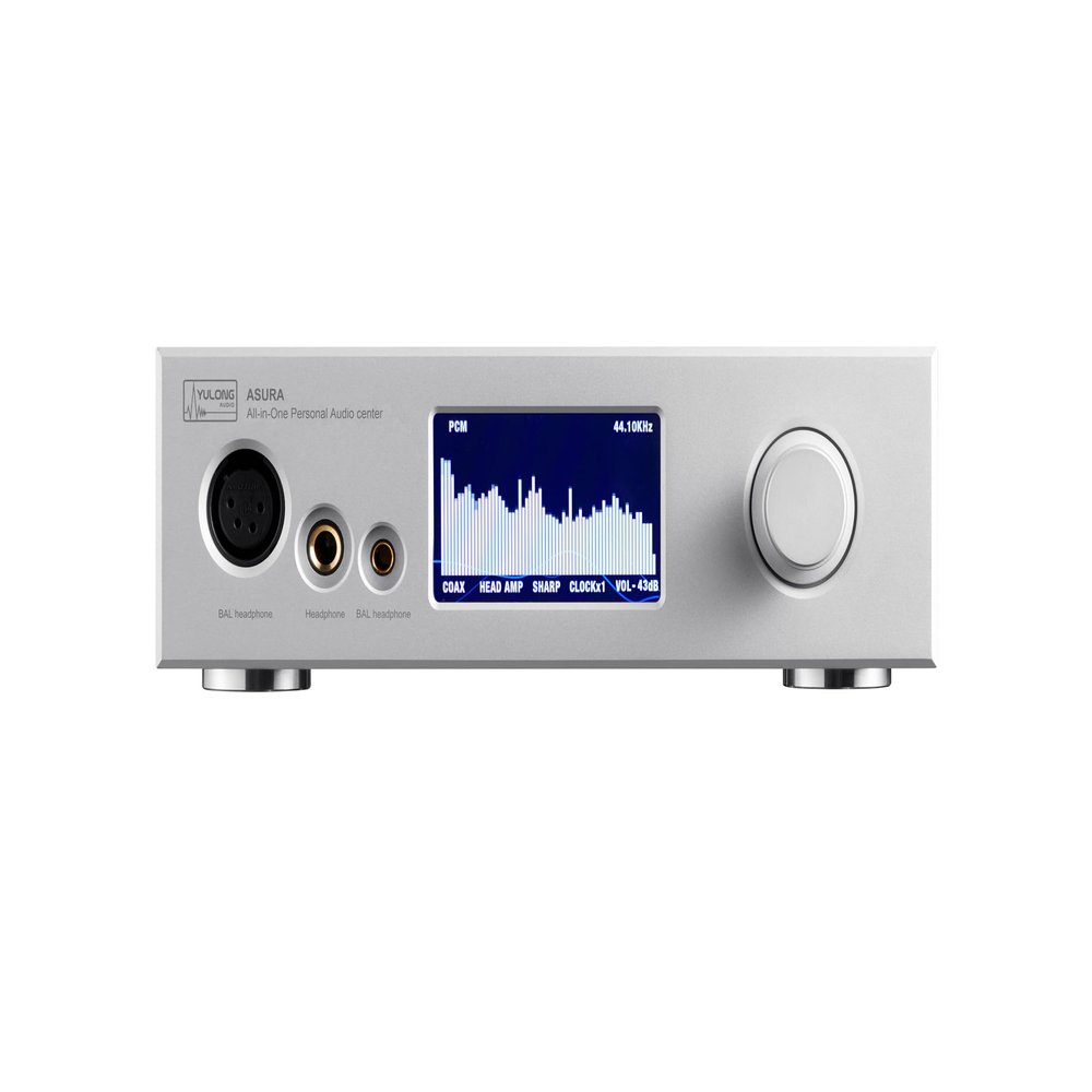 Yulong Asura Network Streaming Player Decoder Headphone Amp with Local Synchronized Clock (White)